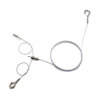 OEM Custom Sydney Aquarium Light Hook Head Cable Gripper Suspension Kit for Display System