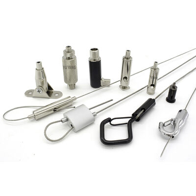 Lighting Ceiling Mounting Wire Gripper Hanging Kit Steel Wire Gripper for Lamp Hanging System