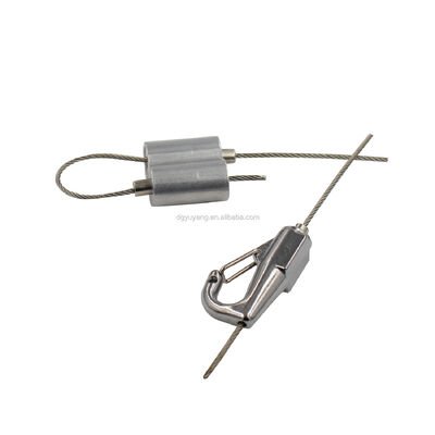 Custom Made Economical Stainless Steel Safety Cable Clip Lock Hasp Padlock Size 22 for Lockout Applications