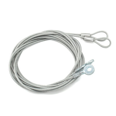 Stainless Steel Galvanized Wire Rope Cable With Eyelet Wire Rope with Loop Custom Wire Rope Assembly