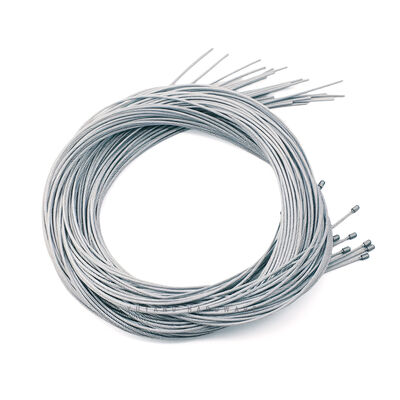 Customized Black Color Stainless Steel Wire Rope 304 Wire Rope 7*7 1mm/1.2mm/1.5mm/2mm /3mm  or More Diameter Wire Rope