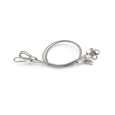 Most Popular Stainless Steel Wire Rope with Cable Lugs and Loop Suspension System Cable Clips Product Category