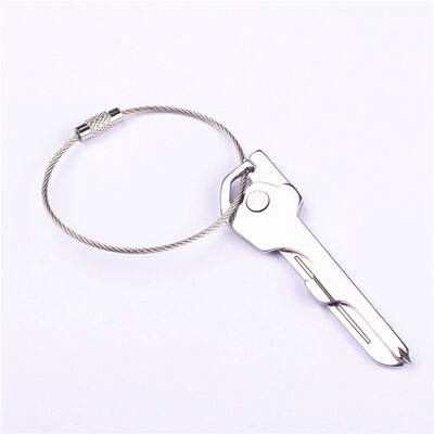 Stainless Steel Cable Ring Loop Connecting Metal Wire Ring Key Chain