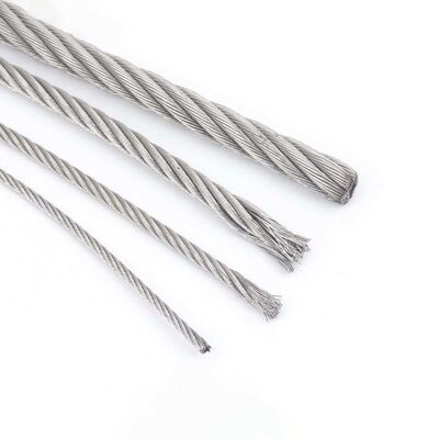 Good Supplier Insulated Cable Mechanical Wire Gripper Cable Hanging Steel Wire Rope for Led Light