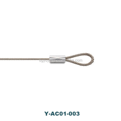 Stainless Steel Cable Gripper Light Suspension Kit Picture Hanging System Cable Clips