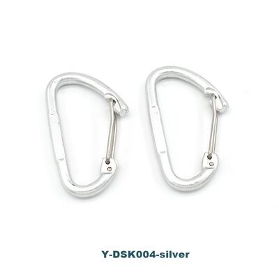 Water Bottle Holder D Shaped Aluminium Alloy Buckle Clips Carabiner Hook Aluminum Carabiner Clip