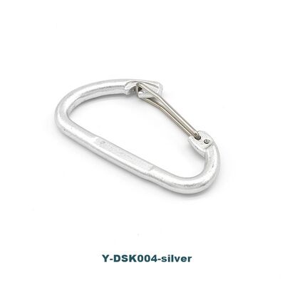 Water Bottle Holder D Shaped Aluminium Alloy Buckle Clips Carabiner Hook Aluminum Carabiner Clip