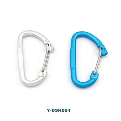 Water Bottle Holder D Shaped Aluminium Alloy Buckle Clips Carabiner Hook Aluminum Carabiner Clip