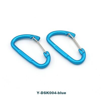 Water Bottle Holder D Shaped Aluminium Alloy Buckle Clips Carabiner Hook Aluminum Carabiner Clip