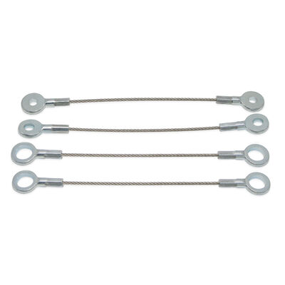 OEM Custom Lifting Wire Rope Sling Zinc Alloy Granule Galvanized and Stainless Steel Light Hanging Cable Safety Cable