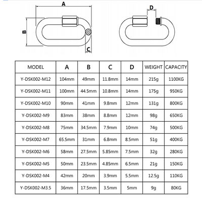 Stainless Steel and Brass Quick Link Snap Hooks Pet Keychain Hardware for Fabrication Services
