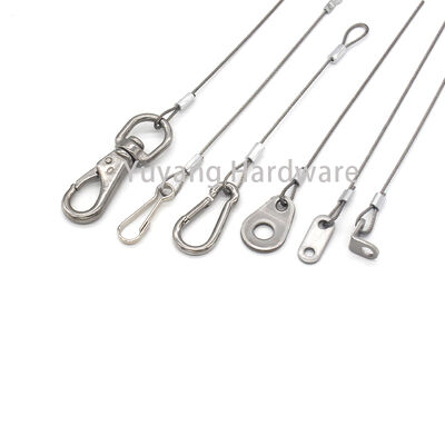 High Quality Stainless Steel Galvanized Steel Looping Wire Safety Hanging Kit Wire Rope Sling Safety Cable