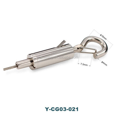 OEM Custom Adjustable Swivel Joint Metal Cable Clamp Wire and Cable Assembly Cable Clamp