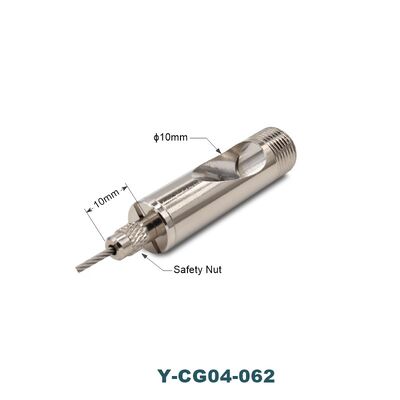 OEM Custom Brass Universal Adjustable Swivel Joint for Panel Light Fixture System As Cable Grippers for Wire Usage