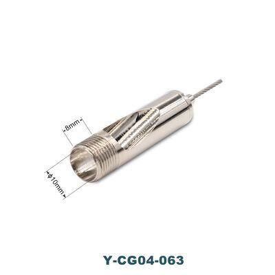 OEM Custom Brass Universal Adjustable Swivel Joint for Panel Light Fixture System As Cable Grippers for Wire Usage