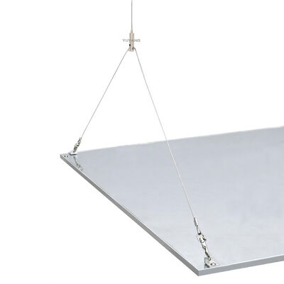 Adjustable Ceiling Mounted Swivel Joint Gripper Wire Rope Suspension Kit Custom Hanging Cable Kit Other Lighting Accessories
