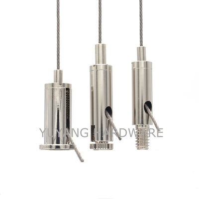 Factory Direct Sales High Quality Cable Gripper Hanging Kit Swivel Joint Wire Rope Sling Safety Cable for Hanging System