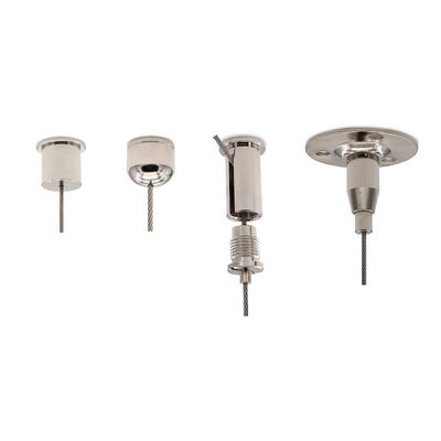 Hanging System Cable Gripper OEM Metal Ceiling Attachment Adjustable Mount Suspension for Led Light 1.0 1.2mm
