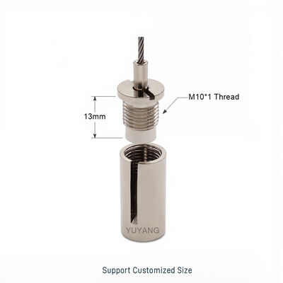 Nickel-plated Ceiling Suspension Cable Gripper Wire Hanging System Fixing Mount Lights Ceiling Attachment