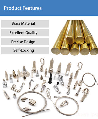 Cable Ceiling Attachment Adjustable Ceiling Mount Suspension Fixing for Hanging System OEM Metal Ceiling