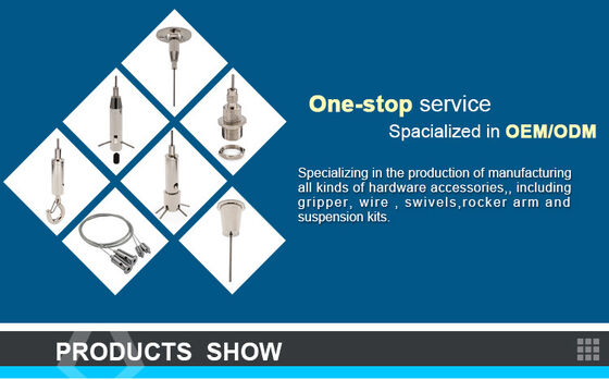 Cable Ceiling Attachment Adjustable Ceiling Mount Suspension Fixing for Hanging System OEM Metal Ceiling