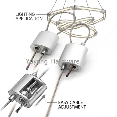 Loop Maker Aluminum Two‑Way Large Cable Gripper For 2.0mm Wire Rope Sling