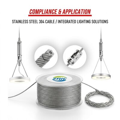 Universal Hanging Kit 2m Steel Cable Ceiling Canopy 2 Sets Adjustable Height Linear Track Panel Batten LED Lights