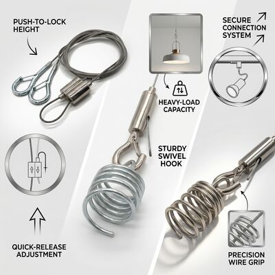 ケーブルトレイ サポート 懸垂 グリッパー キット 160kg ガルバネス 鋼 重用 電気 管理 吊り セット