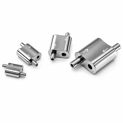 High-Load Capacity Looping Grippers Safety-Tested Wire Rope Grips Cable Looping Gripper 1.0-1.5mm 30kg / 66lbs Satin Nickel Closed Loop Wire Rope Clamp