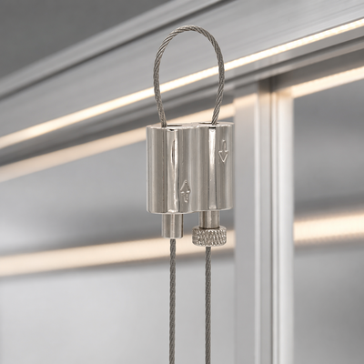 OEM Customizable HVAC Hanging Kit Wire Rope Suspension Set Custom Cable Length Material Finish