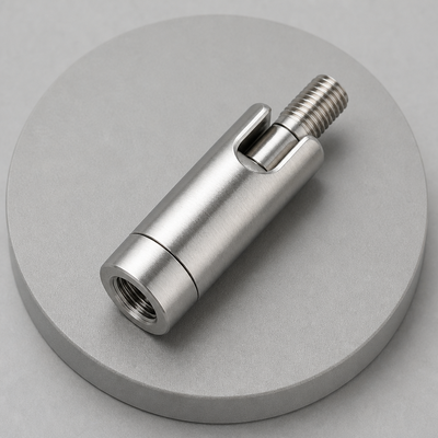Brass Knuckle Swivel Joint M10 Thread Chrome Plated for Track Light Adjustable Lamp Parts 13x55mm