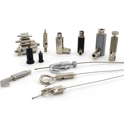 Self-Locking Gravity-Lock Hook Cable Gripper 3.0mm Auto-Clamp Anti-Slip Safety Suspension Wire Holder