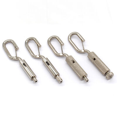 Tool‑Free Thumb‑Screw Hook Cable Gripper 3.0mm Quick Adjust Suspension Wire Rope Clamp, No Cutting Required for Acoustic Panel & Soundproof Ceiling Hanging