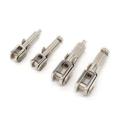 Tool‑Free Thumb‑Screw Hook Cable Gripper 3.0mm Quick Adjust Suspension Wire Rope Clamp, No Cutting Required for Acoustic Panel & Soundproof Ceiling Hanging