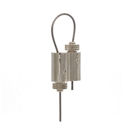 Compact Mini HVAC Ceiling Hanging Kit 1.0mm Zinc Alloy for LED Light Suspension