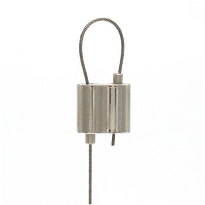 Bidirectional Self-Locking HVAC Cable Gripper 1.5mm Zinc Alloy for Duct Suspension