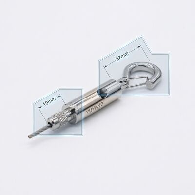 Brass Adjustable Cable Gripper Hook Hanging Kit Hook Grippers for LED Suspension Lighting