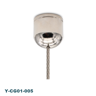 Copper Ceiling Mounting Disc Attachment Gripper 1.2-2.0mm Cable for LED Lights Billboards