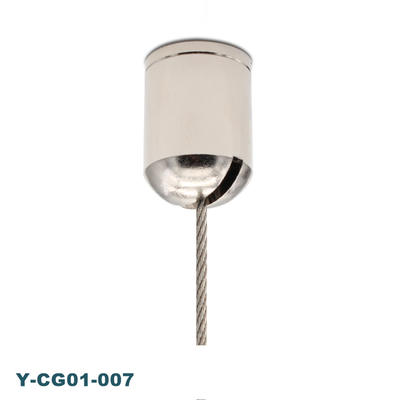 Copper Ceiling Mounting Disc Attachment Gripper 1.2-2.0mm Cable for LED Lights Billboards