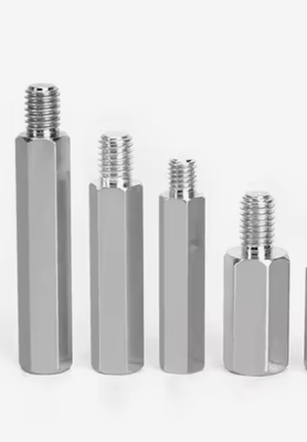 Custom CNC Machined Brass Screw Nut Threaded Fastener for Pendant Ceiling Light Suspension
