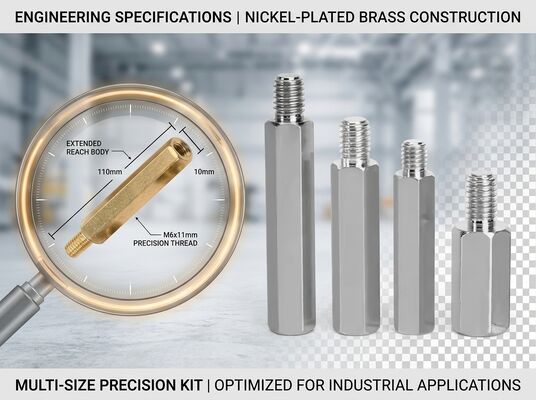 Nickel Plated Precision CNC Machined Fastener for Industrial Marine Machinery Equipment