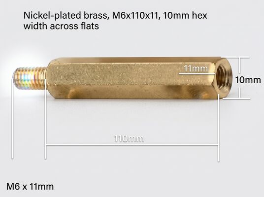 Custom Precision CNC Machined Brass Fastener Set for Furniture Display Rack Hardware