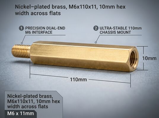 Nickel Plated Precision CNC Machined Fastener for Industrial Marine Machinery Equipment