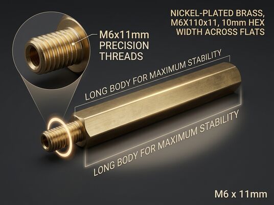 Custom Precision CNC Machined Brass Fastener Set for Furniture Display Rack Hardware