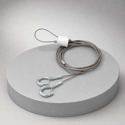 SUS316 Marine Grade Bidirectional Cable Gripper for Ceiling Suspension System 200kg