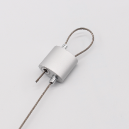 Self-Locking Two-Way Cable Gripper 0.8-5mm inch Steel Wire Rope Suspension Kit