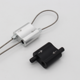 Heavy Duty Die-Cast Bidirectional Wire Gripper with Double Ball Locking 200kg
