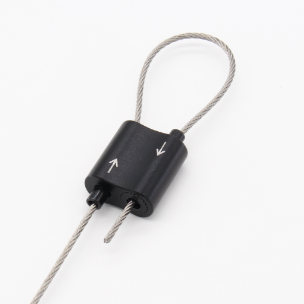 Tool-Free Adjustable Bidirectional Cable Gripper for Exhibition Sign Hanging Rack