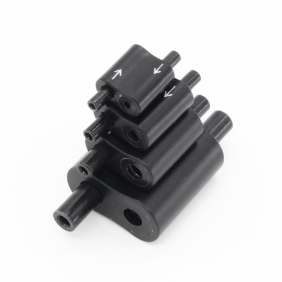 Black Double-Way Bidirectional Gripper HVAC Duct Cable Tray Support System Multi-Point