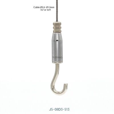 Self-Locking Anti-Fall Hook Gripper Mall Ceiling Advertising Sign Suspension Clamp for Indoor Commercial Projects